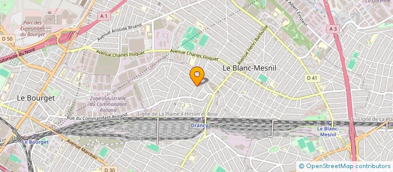 localisation de l'entreprise KLS à DRANCY