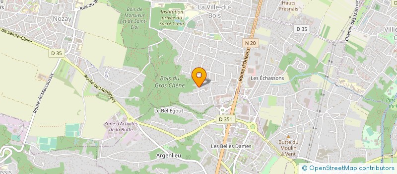 localisation de l'entreprise KLS à LA VILLE-DU-BOIS