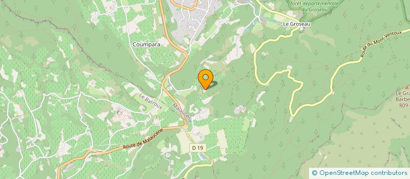 localisation de l'entreprise KLS  MALAUCENE