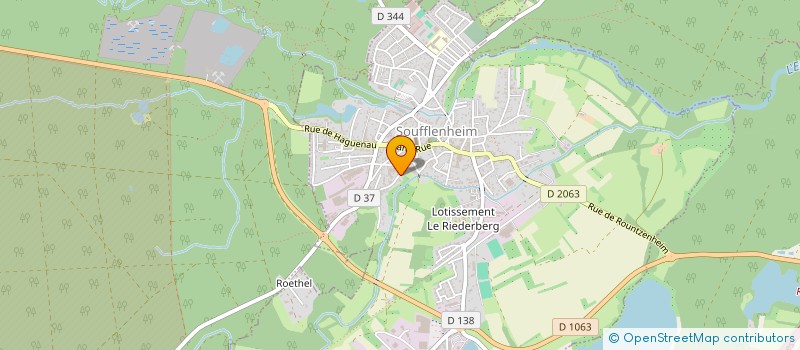 localisation de l'entreprise KLS  SOUFFLENHEIM