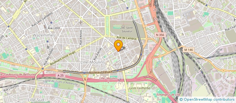 localisation de l'entreprise KLS COMPANY à LILLE