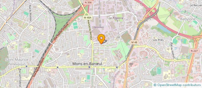 localisation de l'entreprise KLS DRIVER  MONS-EN-BARUL