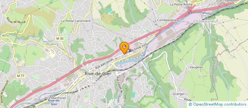 localisation de l'entreprise KLS FRANCE  RIVE-DE-GIER