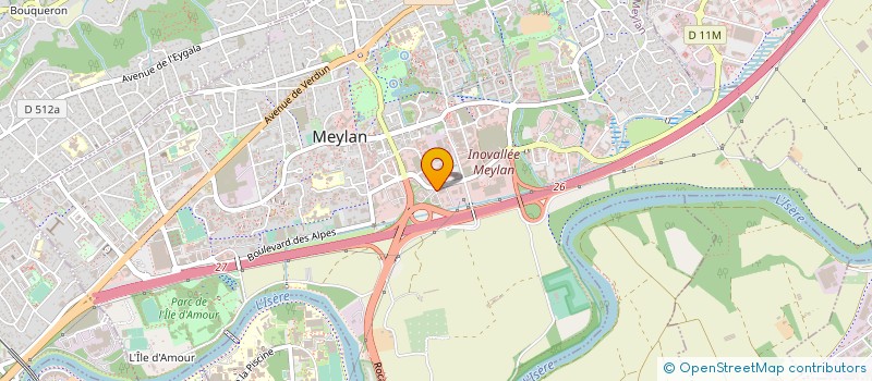 localisation de l'entreprise KLS LOGISTIC à MEYLAN