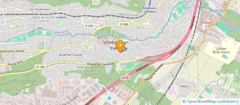 localisation de l'entreprise KLS OPTIM à VILLEBON-SUR-YVETTE