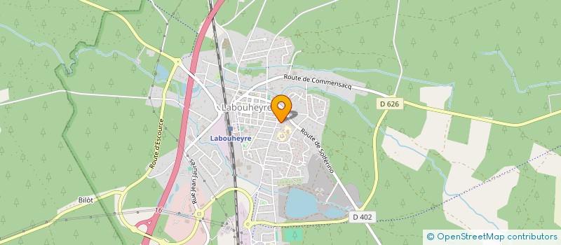 localisation de l'entreprise KLS PISCINES  LUE