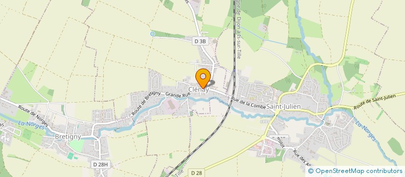 localisation de l'entreprise KLS SANTE  CLENAY