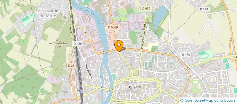 localisation de l'entreprise KLS SERVICES à SENS