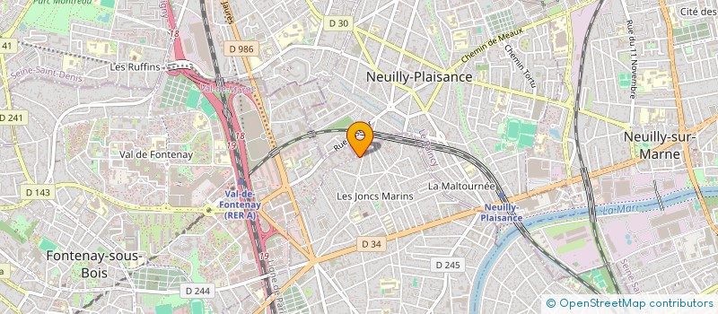 localisation de l'entreprise KLS THERMIQUE  LE PERREUX-SUR-MARNE