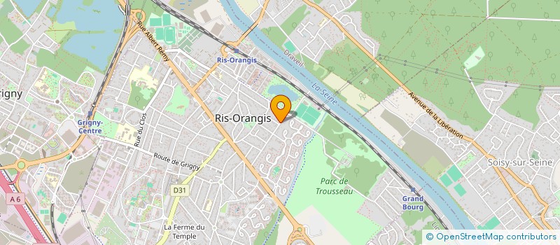 localisation de l'entreprise KLS TP à RIS-ORANGIS