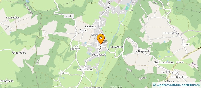localisation de l'entreprise KLUB SPORTIF POLONIA à YOUX