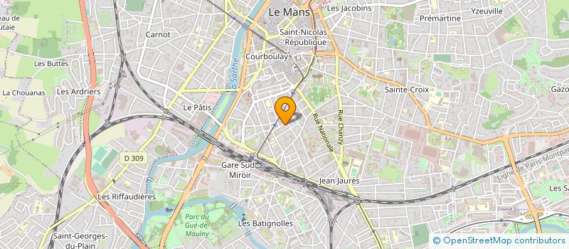localisation de l'entreprise KLUBB à LE MANS