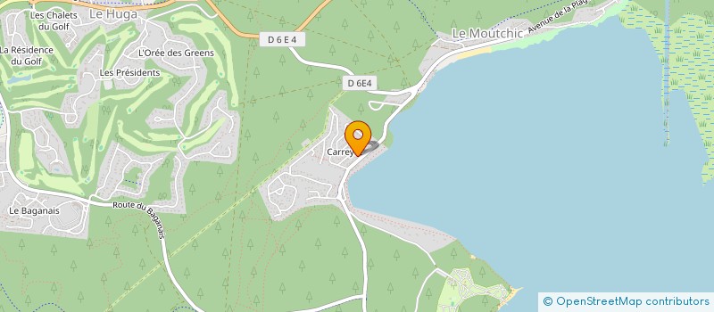 localisation de l'entreprise KLUUB PRODUCTION  LACANAU