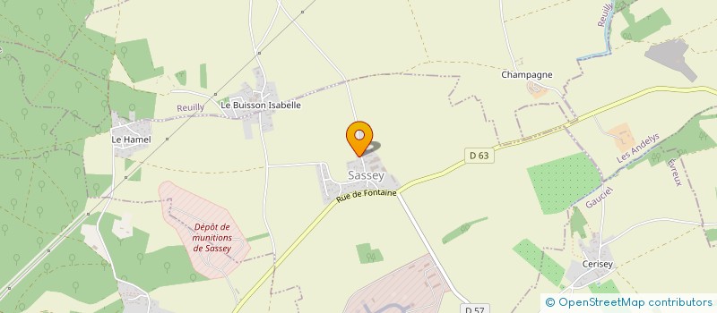 localisation de l'entreprise KLV EQUIPEMENTS  SASSEY