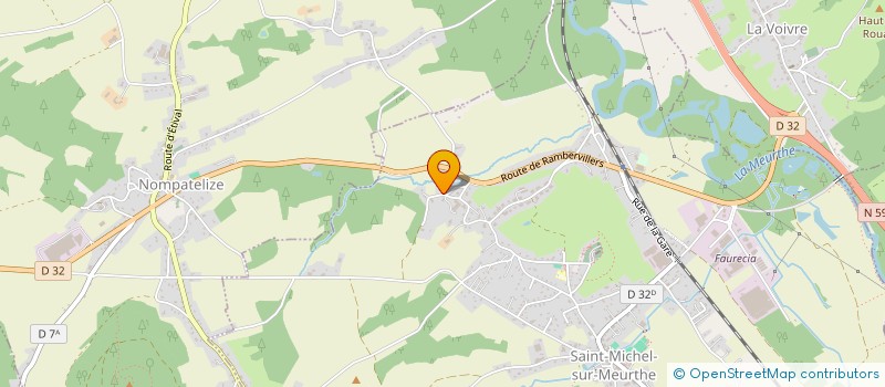 localisation de l'entreprise KLYN CIE  SAINT-MICHEL-SUR-MEURTHE