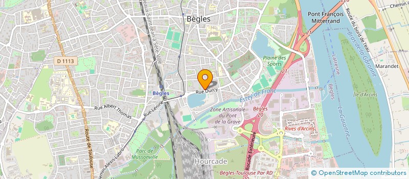 localisation de l'entreprise KLYPSE CITY à BEGLES