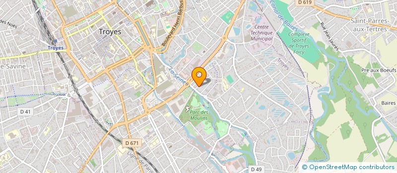 localisation de l'entreprise KLYRANET  TROYES