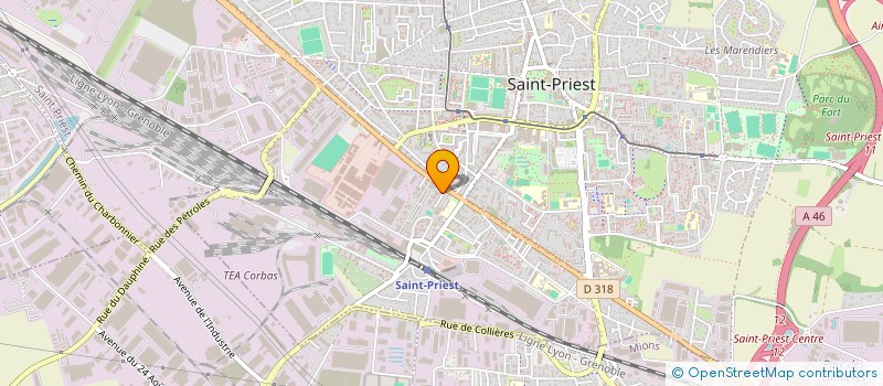 localisation de l'entreprise KLYS TRANSPORTS  BRON