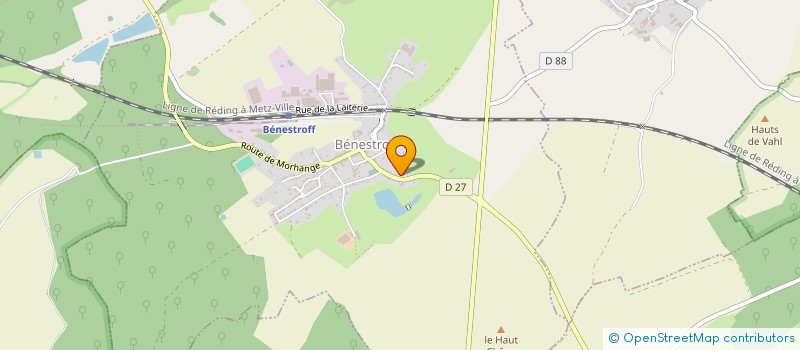 localisation de l'entreprise KLYSNIN à BENESTROFF