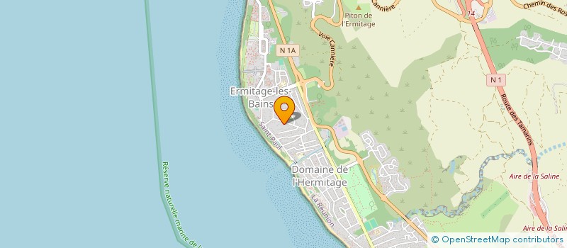 localisation de l'entreprise KLYSTE OI  SAINT-PAUL