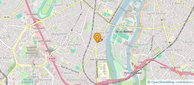 localisation de l'entreprise KM 16 à TOULOUSE