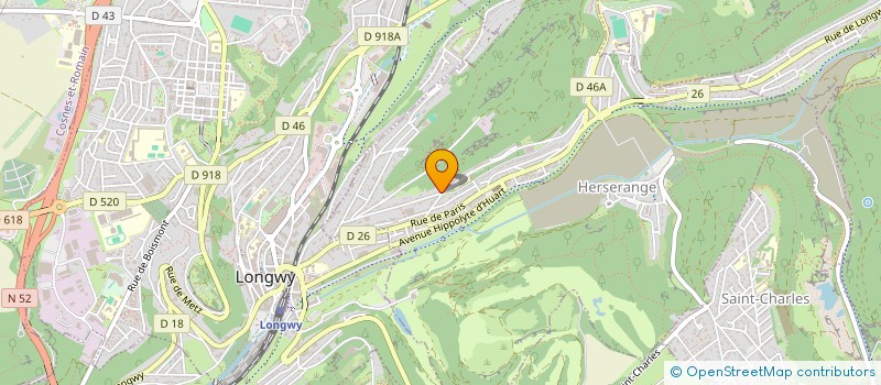 localisation de l'entreprise KM  HERSERANGE