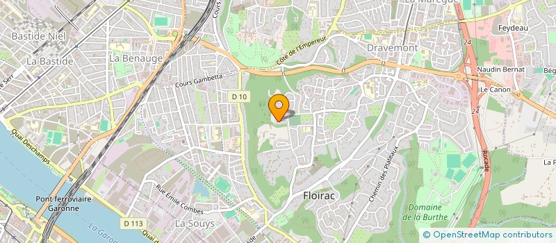 localisation de l'entreprise KM  BOULIAC