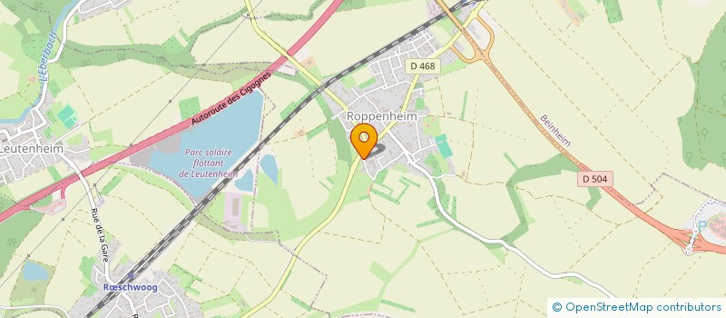 localisation de l'entreprise KM  ROPPENHEIM