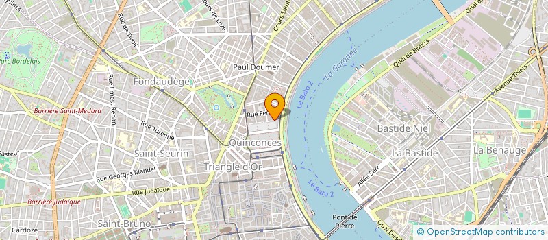 localisation de l'entreprise KM  BORDEAUX