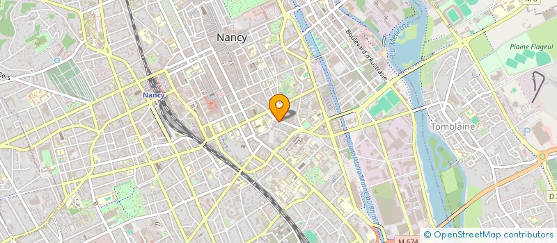 localisation de l'entreprise KM  NANCY