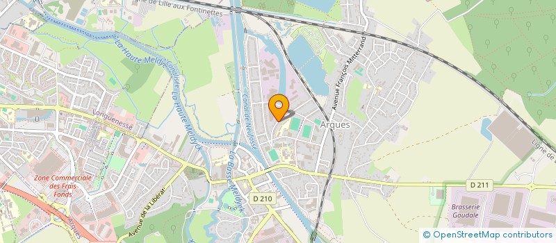 localisation de l'entreprise KM  ARQUES