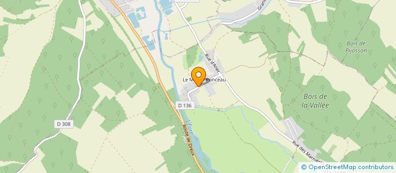 localisation de l'entreprise KM AMENAGEMENTS à VILLEMEUX-SUR-EURE
