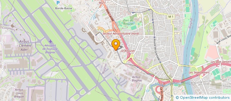 localisation de l'entreprise KM ASSOCIATES à BLAGNAC