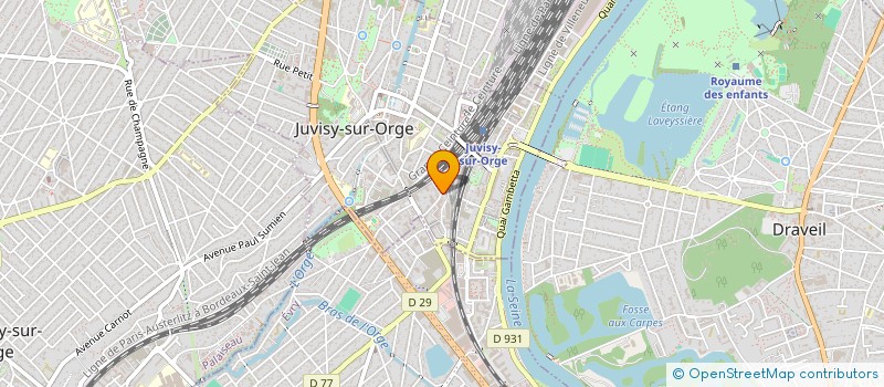 localisation de l'entreprise KM AUTO à JUVISY-SUR-ORGE