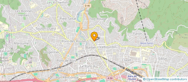 localisation de l'entreprise KM AUTO  TOULON