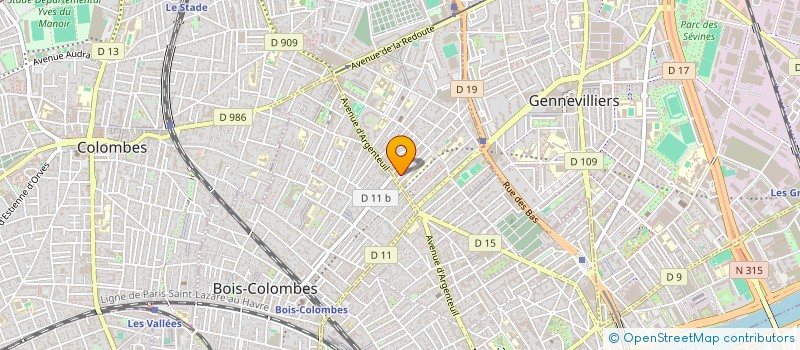 localisation de l'entreprise KM AUTO à ASNIERES-SUR-SEINE