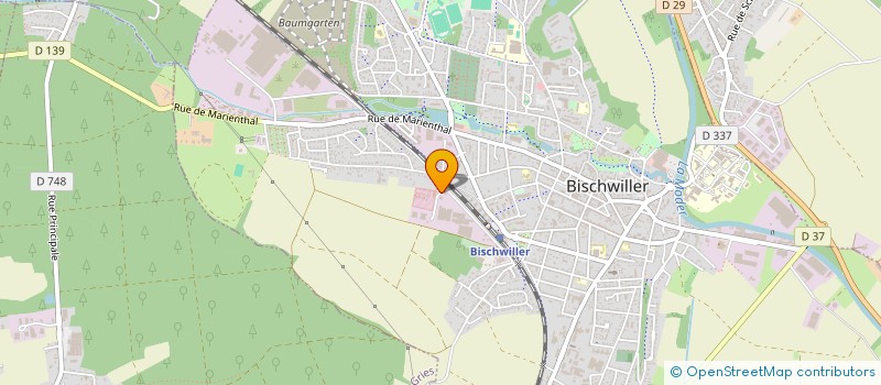 localisation de l'entreprise KM AUTOS  BISCHWILLER