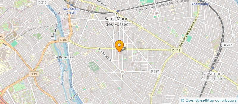 localisation de l'entreprise KM BUSINESS à LIMEIL-BREVANNES
