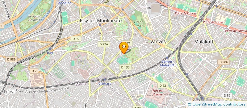 localisation de l'entreprise KM CHAUFFEUR à VANVES
