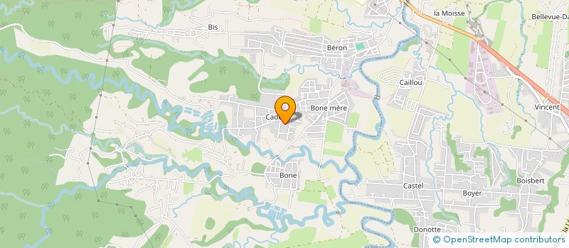 localisation de l'entreprise KM CONCEPT  SAINTE ROSE