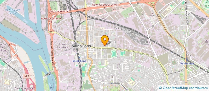 localisation de l'entreprise KM CONSEIL  SAINT-FONS