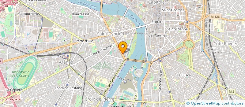 localisation de l'entreprise KM CONSTRUCTION à TOULOUSE