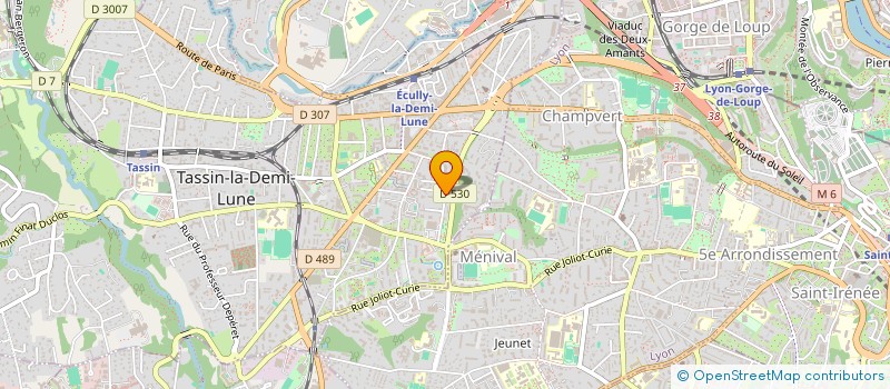 localisation de l'entreprise KM DIFFUSION  TASSIN-LA-DEMI-LUNE