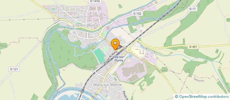 localisation de l'entreprise KM DISTRIBUTION  LIZY-SUR-OURCQ