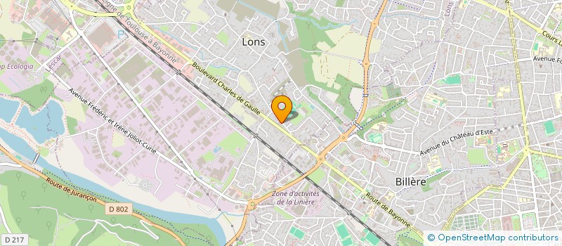 localisation de l'entreprise KM DISTRIBUTIONS à LONS