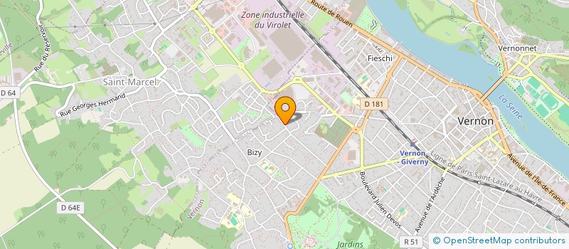 localisation de l'entreprise KM DREUX à DREUX