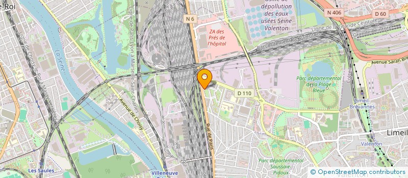 localisation de l'entreprise KM ETANCHE à VILLENEUVE-SAINT-GEORGES