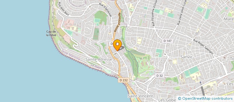 localisation de l'entreprise KM FORMATION  SAINTE-ADRESSE