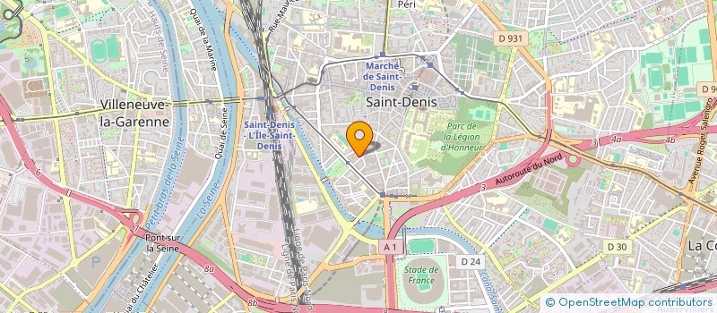 localisation de l'entreprise KM FORMATION à SAINT-DENIS