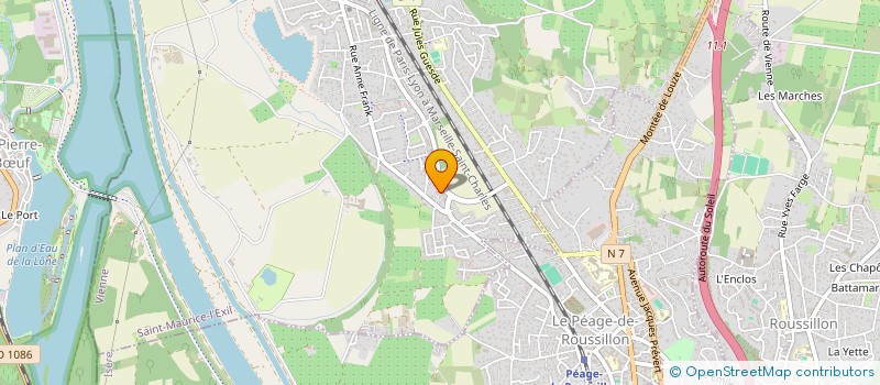 localisation de l'entreprise KM FORMATION  SAINT-MAURICE-L'EXIL